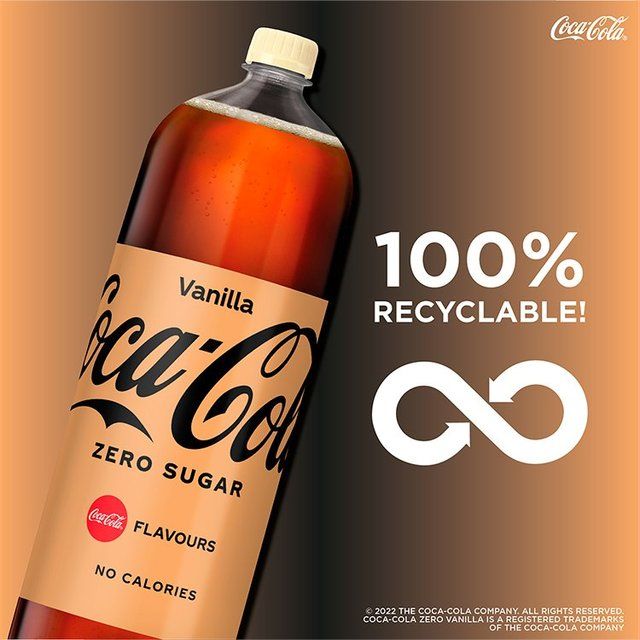 Coca-Cola Zero Sugar Vanilla 2L