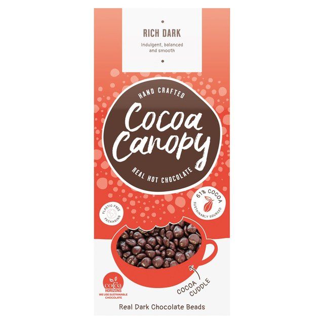 Cocoa Canopy Rich Dark Crafted Hot Chocolate Beads 225g