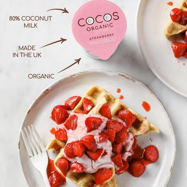 COCOS Organic Strawberry Coconut Yoghurt 400g