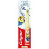 Colgate Kids Minions Extra Soft Battery Toothbrush 3+ Years