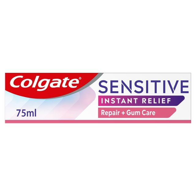 Colgate Sensitive Instant Relief Repair + Gum Care Toothpaste 75ml