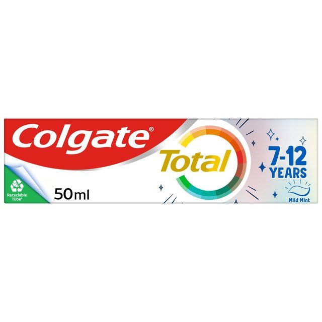 Colgate Total Kids 7-12 Years Mild Mint Toothpaste 50ml