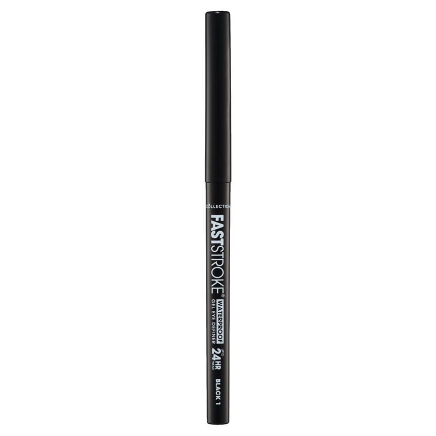 Collection Faststroke Waterproof Gel Eye Definer Black 1