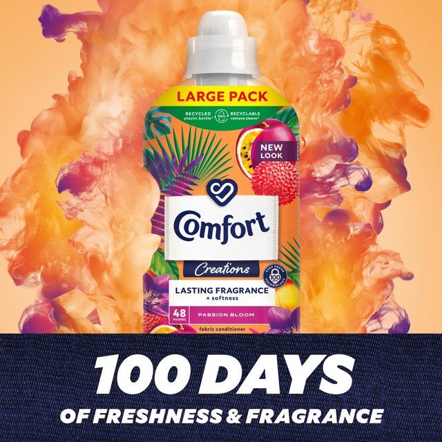Comfort Creations Fabric Conditioner Passion Bloom 48 Washes 1400ml