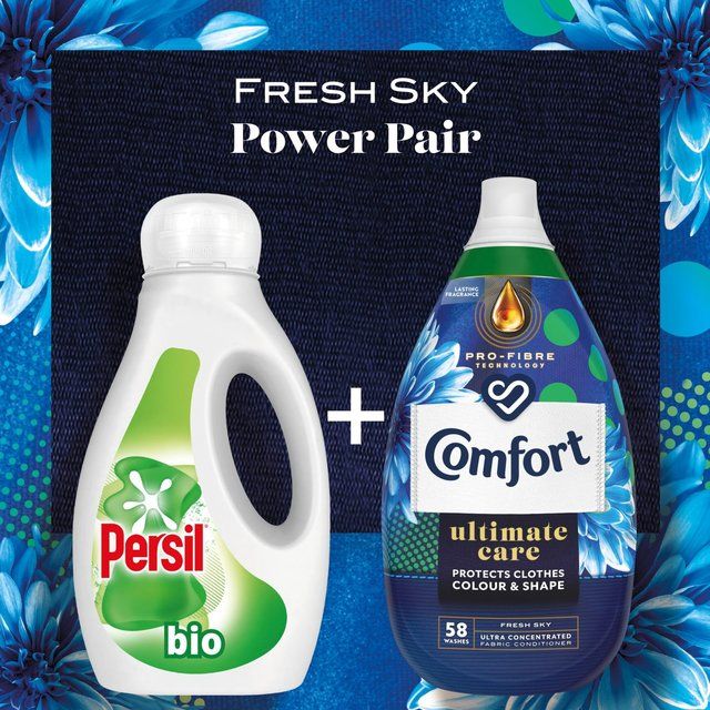 Comfort Intense Ultra Concentrated Fabric Conditioner Freshsky 58 Wash 870ml