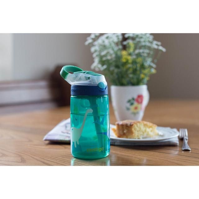 Contigo Gizmo Sip Green Dinosaur Kids Bottle 480ml