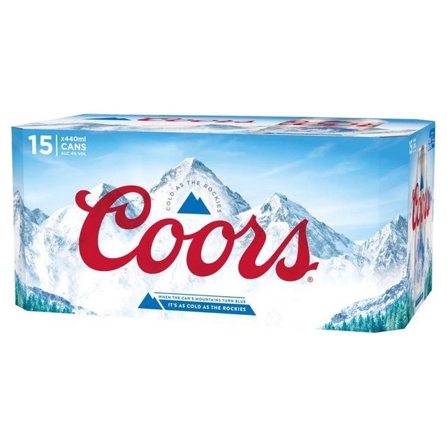 Coors Lager 15 x 440ml