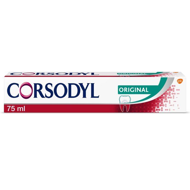 Corsodyl Gum Toothpaste Daily Flouride Gum & Teeth Care 75ml