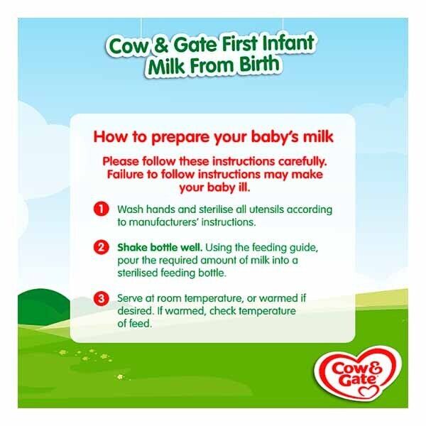 Cow & Gate 2 Follow On Baby Milk Formula 6-12 Mths 200ml