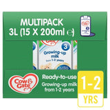 Cow & Gate 3 Toddler Milk Formula Liquid Multipack 15 x 200ml