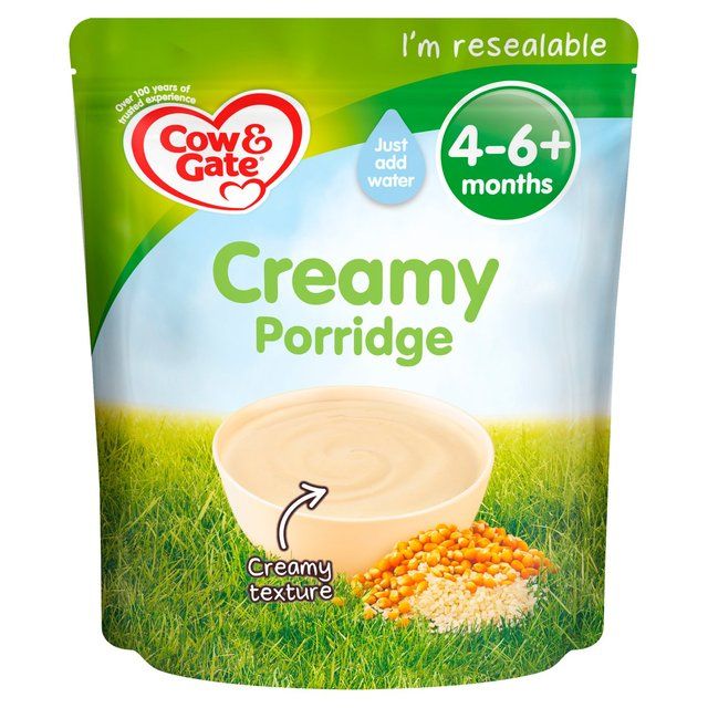 Cow & Gate Creamy Porridge 4-6 mths+ 125g