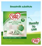 Cow & Gate First Infant Milk Starter Pack from Birth 6 x 70ml