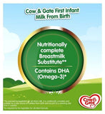 Cow & Gate First Infant Milk Starter Pack from Birth 6 x 70ml