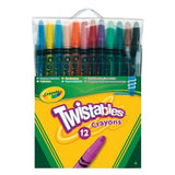 Crayola 12 Twistable Crayons 12 per pack