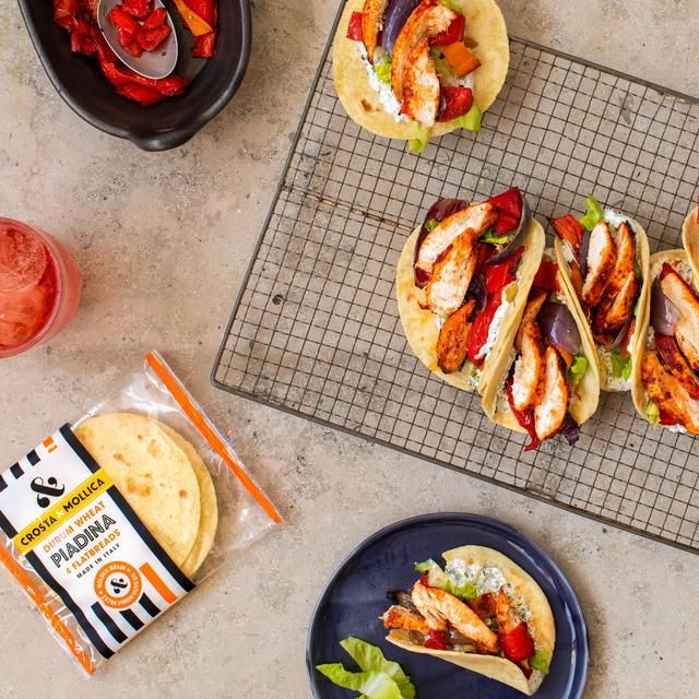 Crosta & Mollica Piadina Flatbreads Durum Wheat 300g