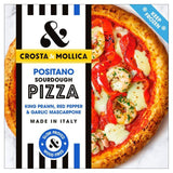 Crosta & Mollica Positano Sourdough Pizza with Prawns & Peppers 486g