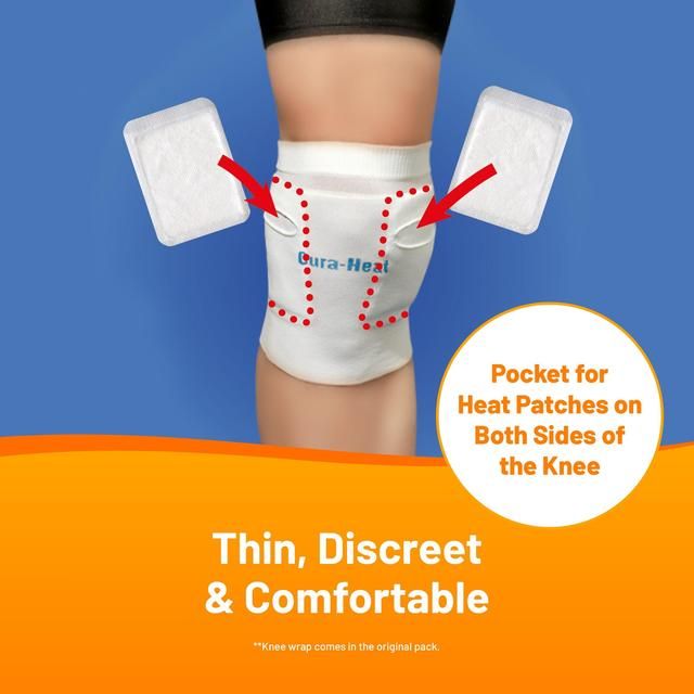 Cura-Heat Arthritis Knee Pain Refill 6 per pack