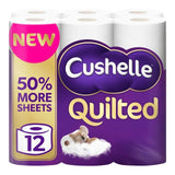 Cushelle Quilted Toilet Rolls 12 per pack