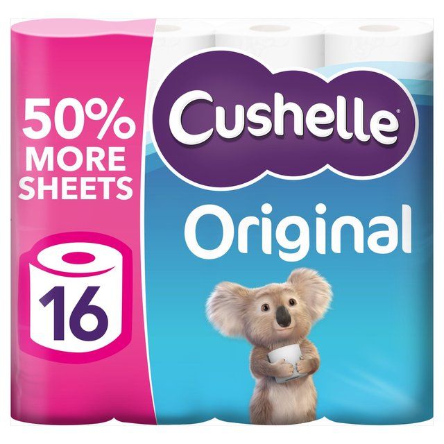 Cushelle Toilet Rolls 16 per pack