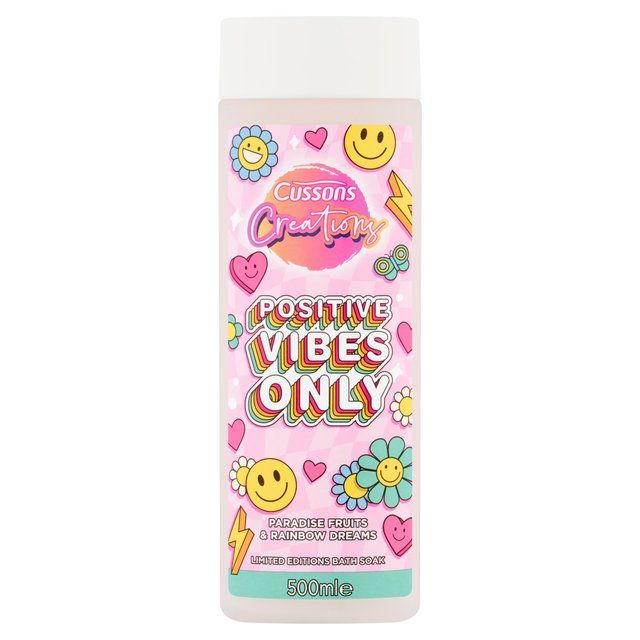 Cussons Creations Positive Vibes Only Bubble Bath 500ml