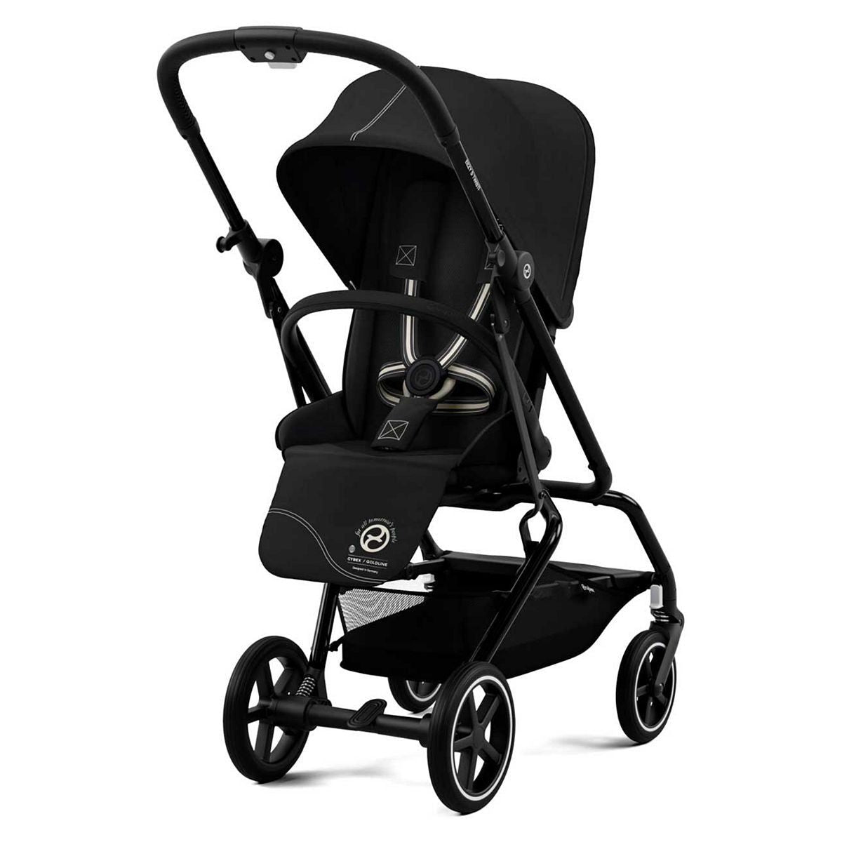 Cybex Eezy S Twist+2 Stroller Leaterette Handle - Moon Black