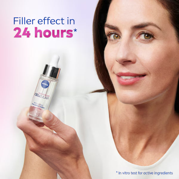 NIVEA Hyaluron Cellular Face Serum 30ml, imported from the UK