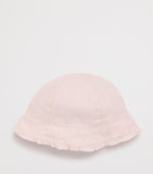 Tartine et Chocolat cotton embroidered baby bonnet (British brand)