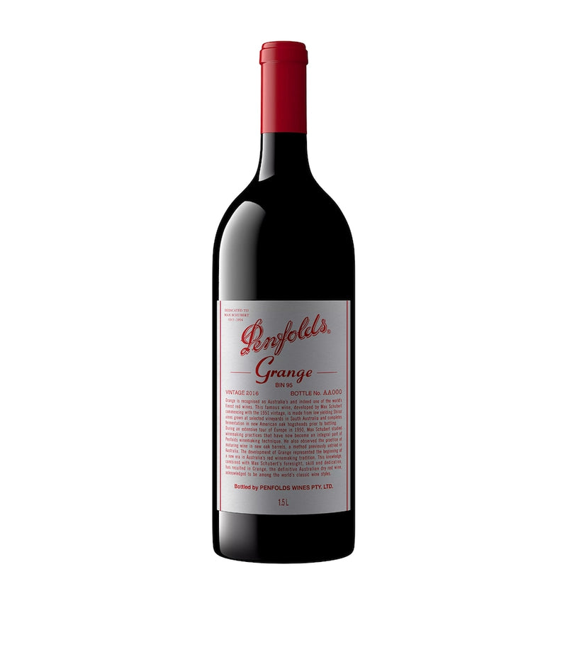 Penfolds Grange 2016 Magnum Southern Australia red wine 1.5L, imported from the UK