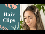 Myga Crystal Moon Hair Clip, imported from the UK