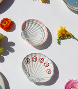 LAETITIA ROUGET Set of 2 Amour Shell Trinket Trays (12cm)