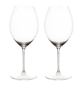 Riedel Set of 2 Crystal Veritas Old World Syrah Wine Glasses 630ml