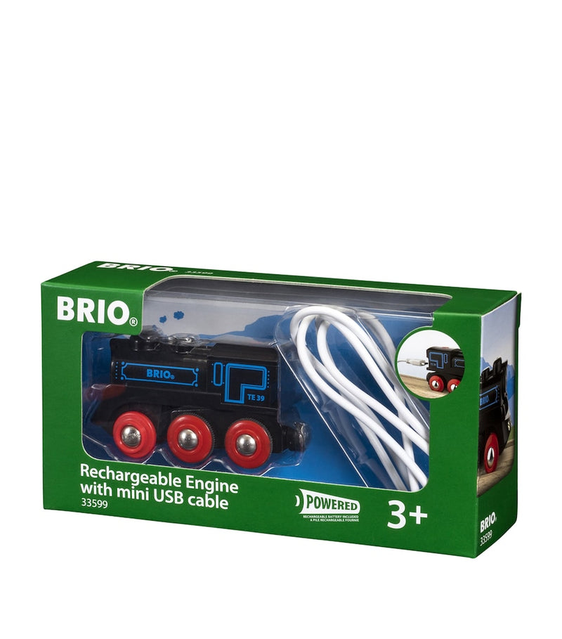 Brio rechargeable engine with USB cable - British product