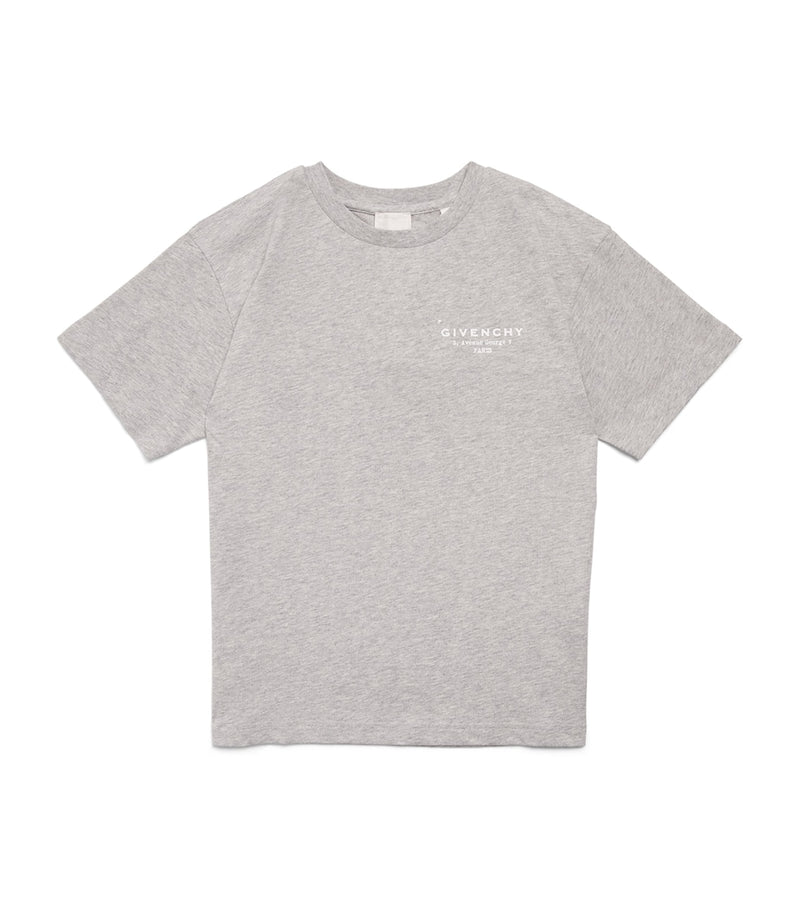 Givenchy Kids cotton logo T-shirt for ages 4-12, UK version