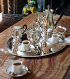 Christofle Silver-Plated Malmaison Covered Sugar Bowl