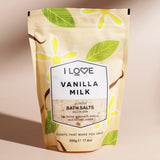 I Love Vanilla Milk Bath Salts 500g