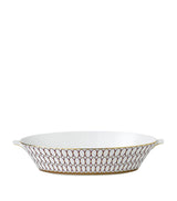 Wedgwood Renaissance Gold Fine Bone China Oval Platter 28cm