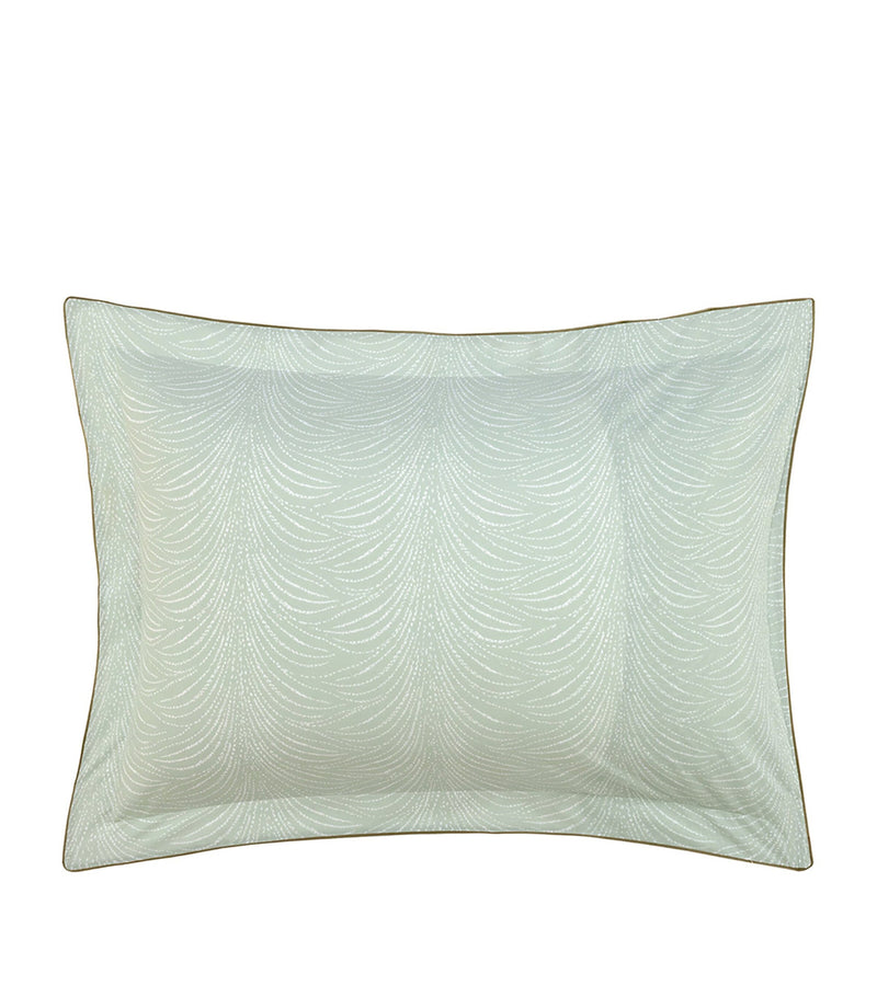 Yves Delorme Pollen King Oxford pillowcase 54cm x 94cm (British brand)