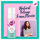 VO5 Natural Volume Foam Mousse 250ml GOODS Superdrug