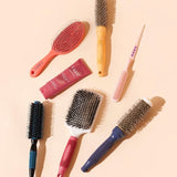 FARO Back Comb Hair Brush for volume and texture - British product