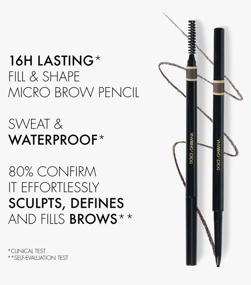 Dolce&Gabbana brow restyler pencil eyebrow pencil - British product
