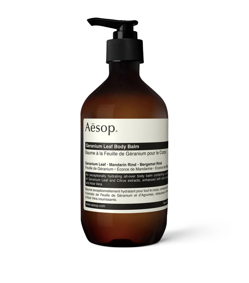 AESOP Geranium Leaf body balm 500ml - British product