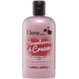 I Love Originals Strawberries & Cream Bath & Shower Crème 500ml