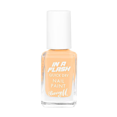 Barry M In A Flash Quick Dry Nail Paint Punchy Peach