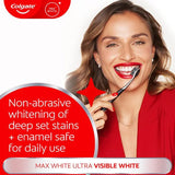 Colgate Max White Ultra Active Foam Whitening Toothpaste 75ml - British product