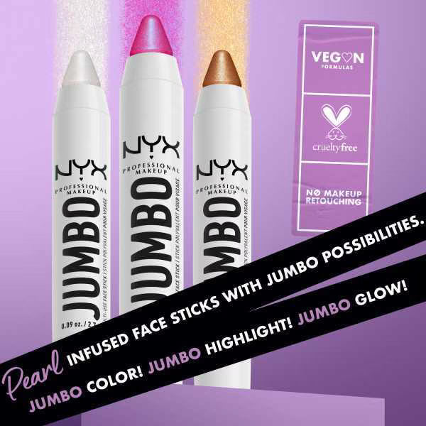 NYX Jumbo Highlighter Apple Pie stick, imported from the UK