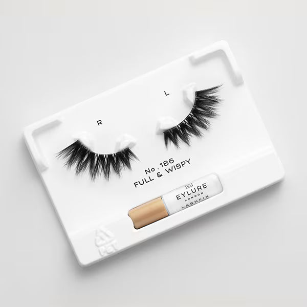 Eylure Full & Wispy 186 false eyelashes - British product