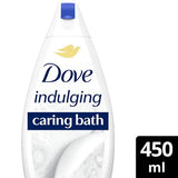 Dove Indulging Cream Bath Soak Moisturising 450 ml