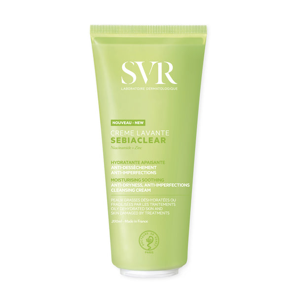 SVR SEBIACLEAR face wash cream cleanser 200ml (British brand)