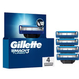 Gillette Mach3 Turbo Razor Blade Refills 4 Count