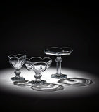 Baccarat crystal tulip champagne saucer 16.5cm - British product